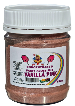 #4 APS, 2 x 150g Fairy Floss Concentrate, Fairy Floss Sugar, Vanilla Pink & Blue Raspberry