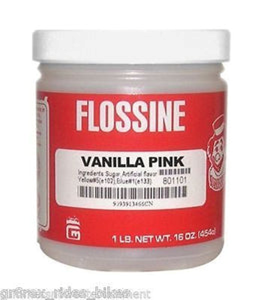 #4 Fairy Floss Flossine Enough to Make 5000Sticks Suits All Machines,454gram tubs