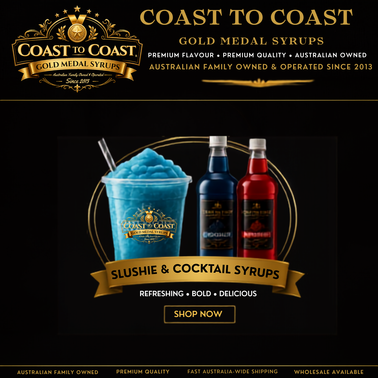 🧊 Slushie & Cocktail Syrups