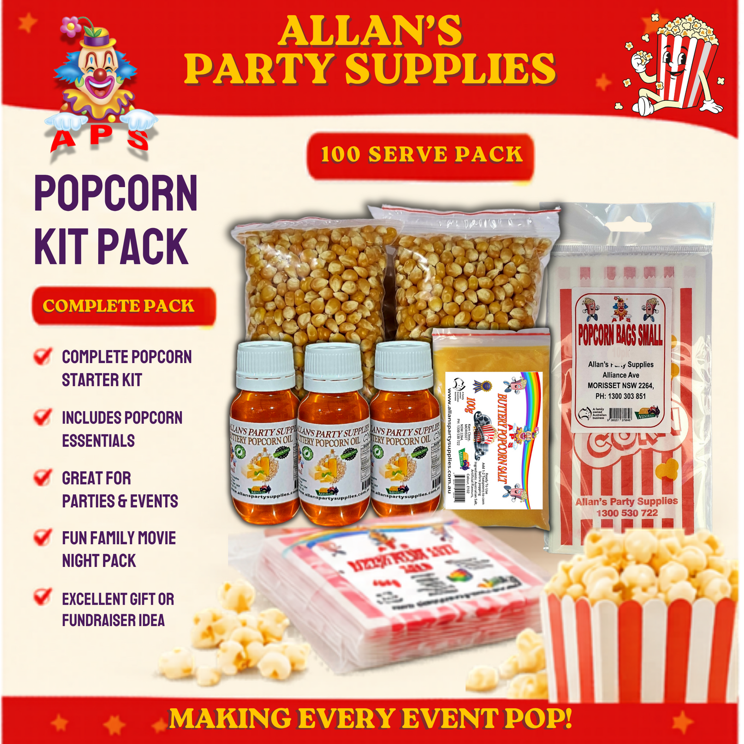 🍿Popcorn Kits