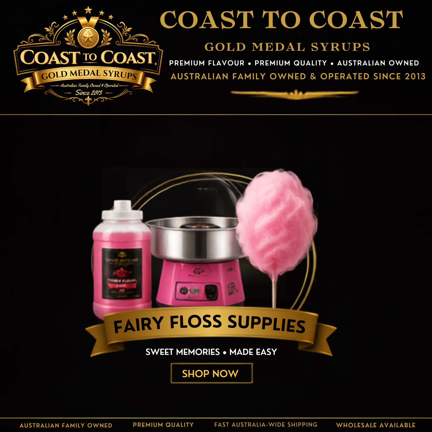 🍭 Fairy Floss Supplies