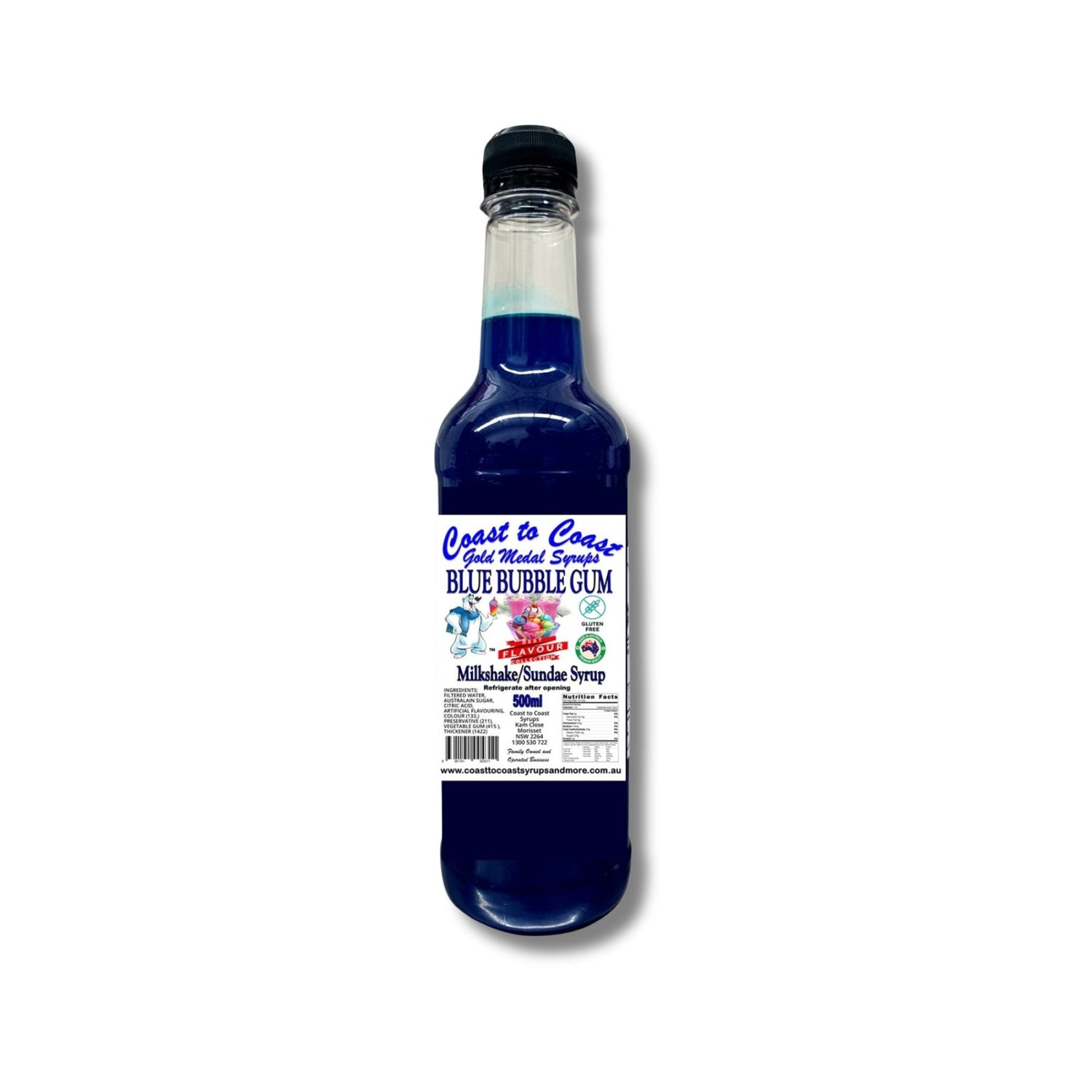 🥤 Sundae & Milkshake Syrups 500ml