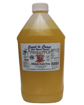 #4 Pineapple, Milkshake/Sundae Toppings 4ltr, Coast to Coast Gold Medal Syrups®
