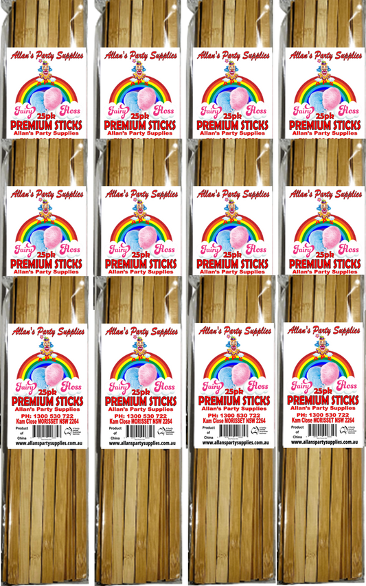 #5p APS, Premium Fairy Floss Stick 12 x 50 Pack