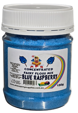 #4 APS, 2 x 150g Fairy Floss Concentrate, Fairy Floss Sugar, Vanilla Pink & Blue Raspberry