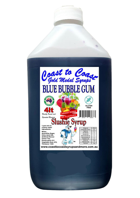 #3 Coast to Coast Gold Medal Syrups®, 4ltr, Premium Slushie Syrup