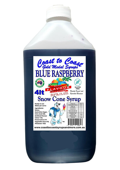 #6 Coast to Coast Gold Medal Syrup®, Premium Snow Cone Syrup 4ltr