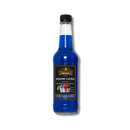 Blue Fairy Floss Snow Cone Syrups 750ml - Coast to Coast Gold Medal Syrups®