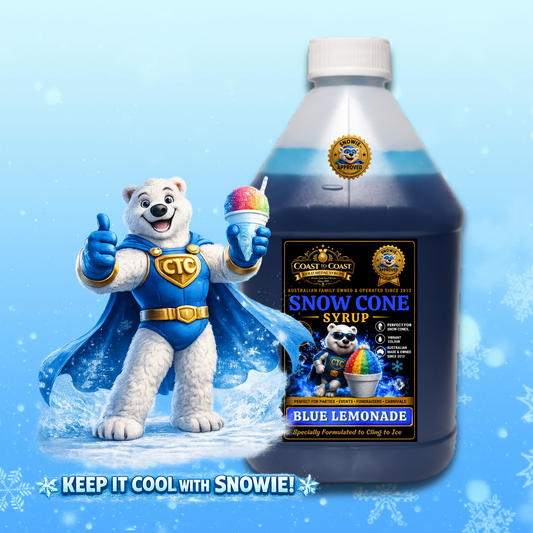 Blue Lemonade Snow Cone Syrups 4ltr - Coast to Coast Gold Medal Syrups®