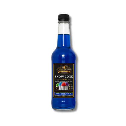 Blue Lemonade Snow Cone Syrups 750ml - Coast to Coast Gold Medal Syrups®