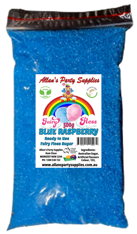 #2 APS, Ready to use Fairy Floss Sugar, 500g Bags, You Choose Your Flavours