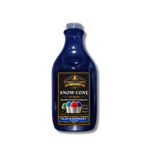Blue Raspberry Snow Cone Syrups 2ltr - Coast to Coast Gold Medal Syrups®