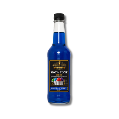 Blue Raspberry Snow Cone Syrups 750ml - Coast to Coast Gold Medal Syrups®