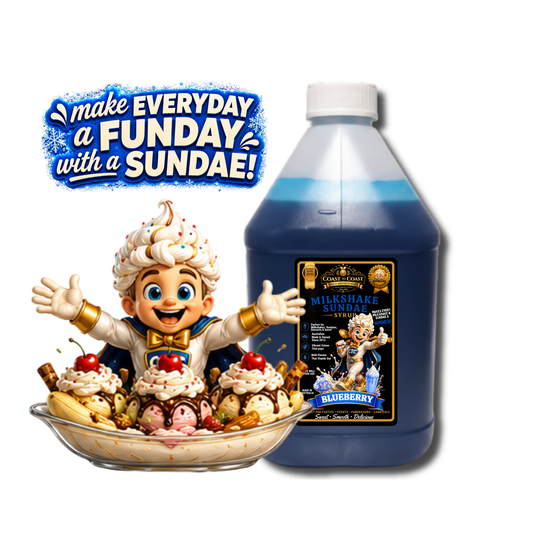 Blueberry, Milkshake-Sundae Toppings 4ltr - Coast to Coast Gold Medal Syrups®