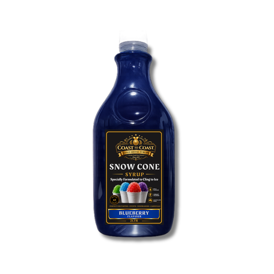 Blueberry Snow Cone Syrups 2ltr - Coast to Coast Gold Medal Syrups®