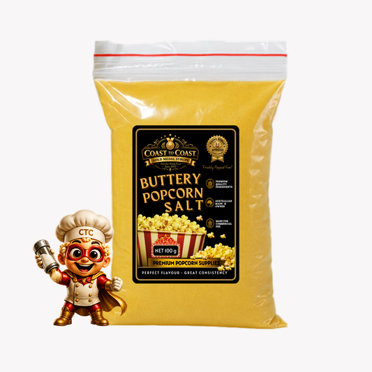🧂 Buttery Popcorn Salt 100g - Coast to Coast Gold Medal Syrups®