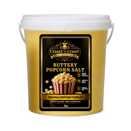 🧂 Buttery Popcorn Salt 1kg - Coast to Coast Gold Medal Syrups®