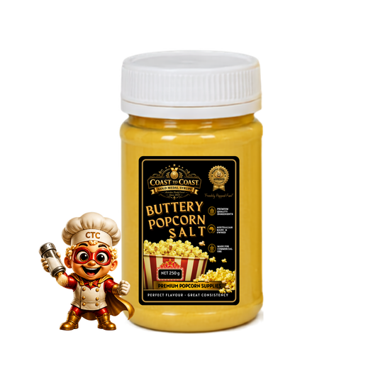 🧂 Buttery Popcorn Salt 250g - Coast to Coast Gold Medal Syrups®