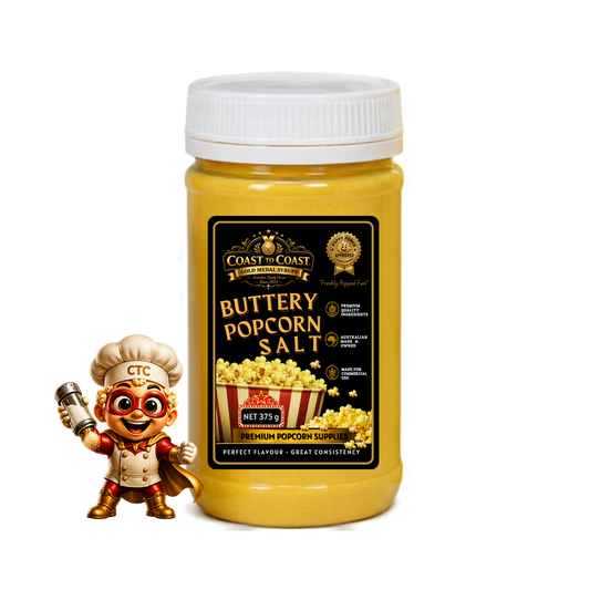 🧂 Buttery Popcorn Salt 375g - Coast to Coast Gold Medal Syrups®