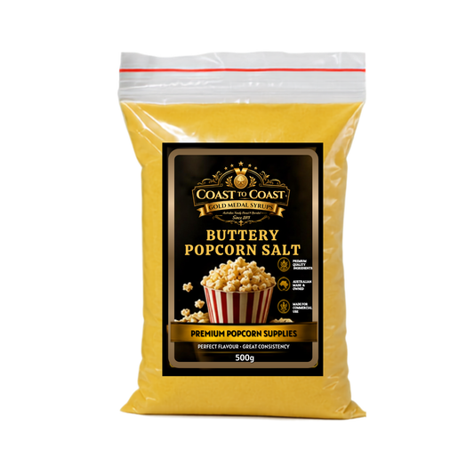 🧂 Buttery Popcorn Salt 500g - Coast to Coast Gold Medal Syrups®