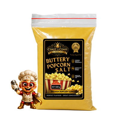 🧂 Buttery Popcorn Salt 500g - Coast to Coast Gold Medal Syrups®