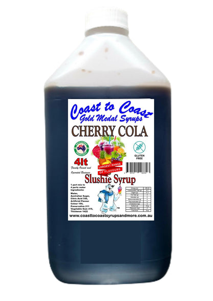 #3 Coast to Coast Gold Medal Syrups®, 4ltr, Premium Slushie Syrup