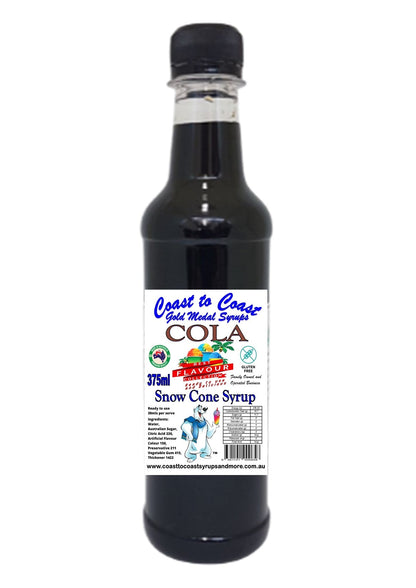 #2 Coast to Coast Gold Medal Syrups®, 375ml Premium Snow Cone Syrups