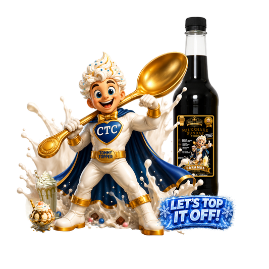 Caramel, Milkshake/Sundae toppings 500ml - Coast to Coast Gold Medal Syrups®