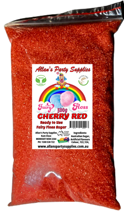 #2 APS, Ready to use Fairy Floss Sugar, 500g Bags, You Choose Your Flavours