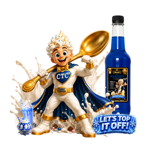 Coconut Splice, Milkshake/Sundae toppings 500ml - Coast to Coast Gold Medal Syrups®