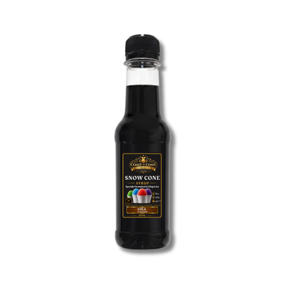 Cola Snow Cone Syrups 250ml - Coast to Coast Gold Medal Syrups®