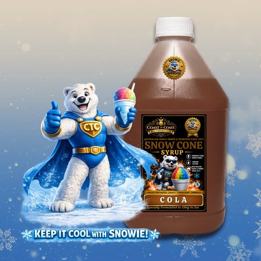 Cola Snow Cone Syrups 4ltr - Coast to Coast Gold Medal Syrups®