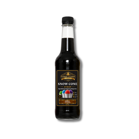 Cola Snow Cone Syrups 750ml - Coast to Coast Gold Medal Syrups®