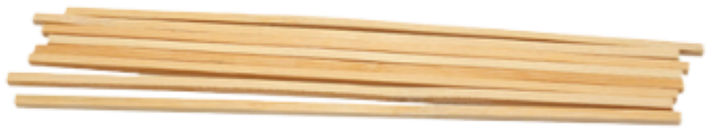 Dagwood Dog Sticks, Pluto Pup Sticks, 22.5x4x4mm 100Pack