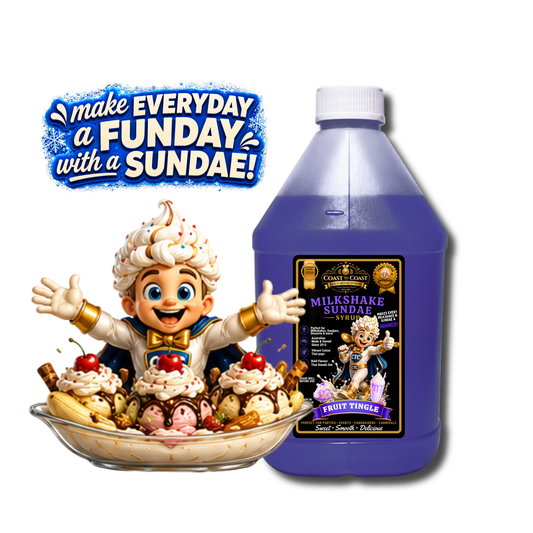 Fruit Tingle, Milkshake-Sundae Toppings 4ltr, Fruit Tingle - Coast to Coast Gold Medal Syrups®