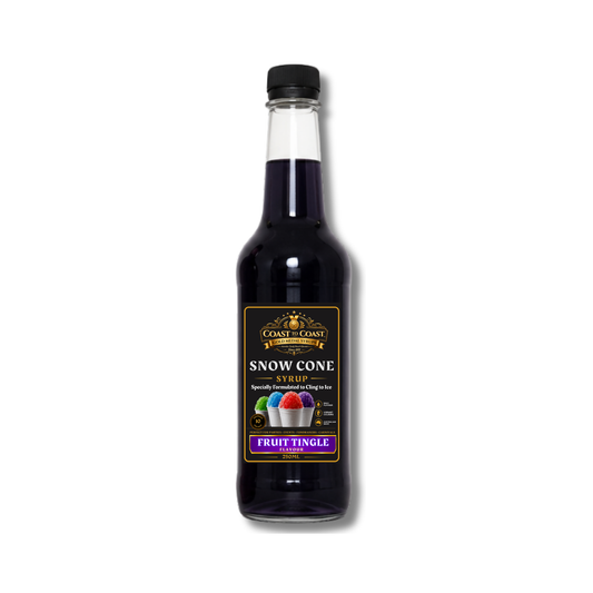 Fruit Tingle Snow Cone Syrups 250ml - Coast to Coast Gold Medal Syrups®