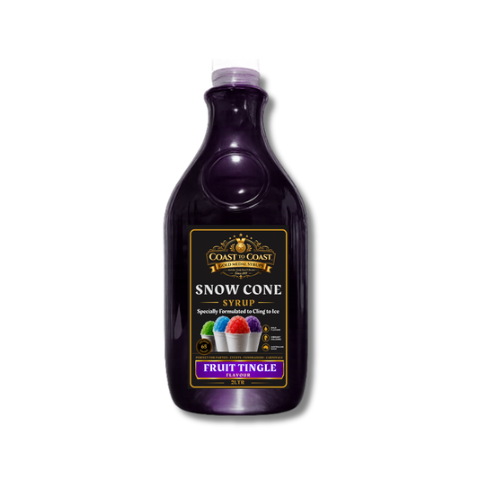 Fruit Tingle Snow Cone Syrups 2ltr - Coast to Coast Gold Medal Syrups®