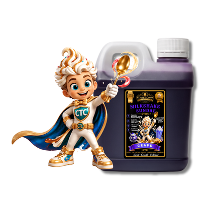 Grape, Milkshake/Sundae toppings 1ltr - Coast to Coast Gold Medal Syrups®