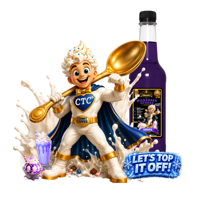 Grape, Milkshake/Sundae toppings 500ml - Coast to Coast Gold Medal Syrups®