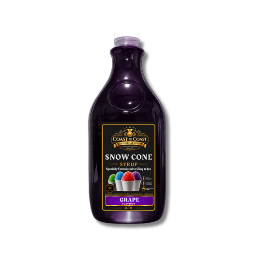 Grape Snow Cone Syrups 2ltr - Coast to Coast Gold Medal Syrups®