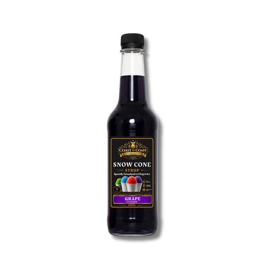 Grape Snow Cone Syrups 750ml - Coast to Coast Gold Medal Syrups®