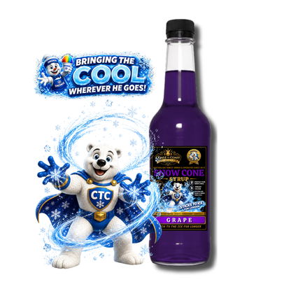 Grape Snow Cone Syrups 750ml - Coast to Coast Gold Medal Syrups®