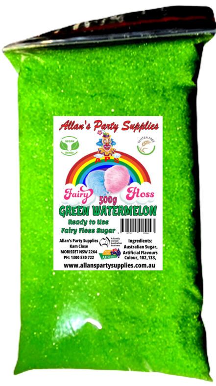 #2 APS, Ready to use Fairy Floss Sugar, 500g Bags, You Choose Your Flavours
