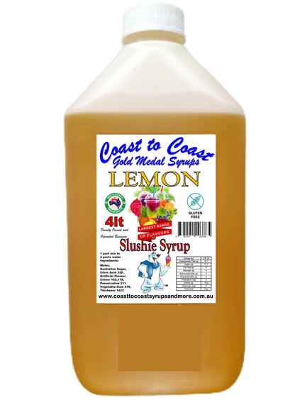 #3 Coast to Coast Gold Medal Syrups®, 4ltr, Premium Slushie Syrup