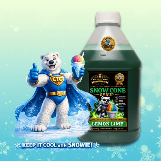 Lemon Lime Snow Cone Syrups 4ltr - Coast to Coast Gold Medal Syrups®