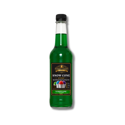 Lemon Lime Snow Cone Syrups 750ml - Coast to Coast Gold Medal Syrups®