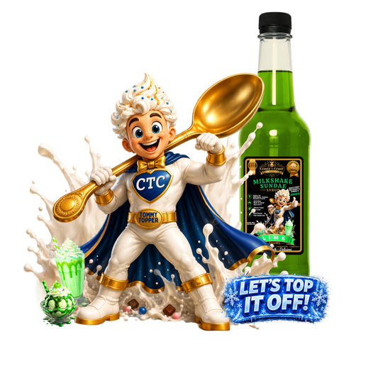 Lime, Milkshake/Sundae toppings 500ml - Coast to Coast Gold Medal Syrups®
