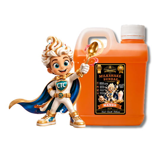 Mango, Milkshake/Sundae toppings 1ltr - Coast to Coast Gold Medal Syrups®
