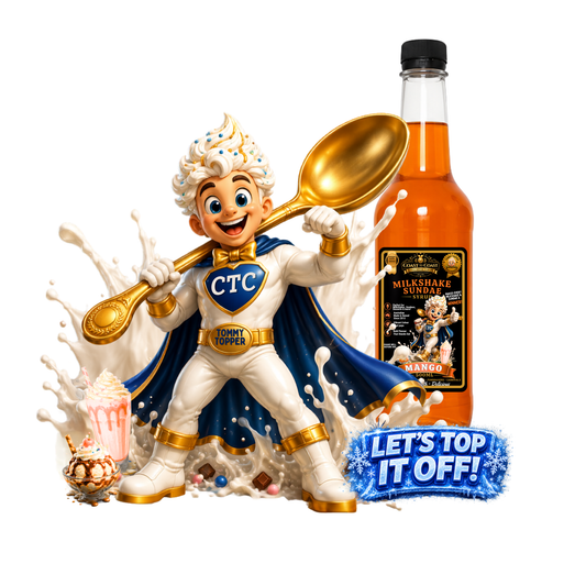 Mango, Milkshake/Sundae toppings 500ml - Coast to Coast Gold Medal Syrups®