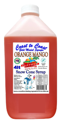 #6 Coast to Coast Gold Medal Syrup®, Premium Snow Cone Syrup 4ltr